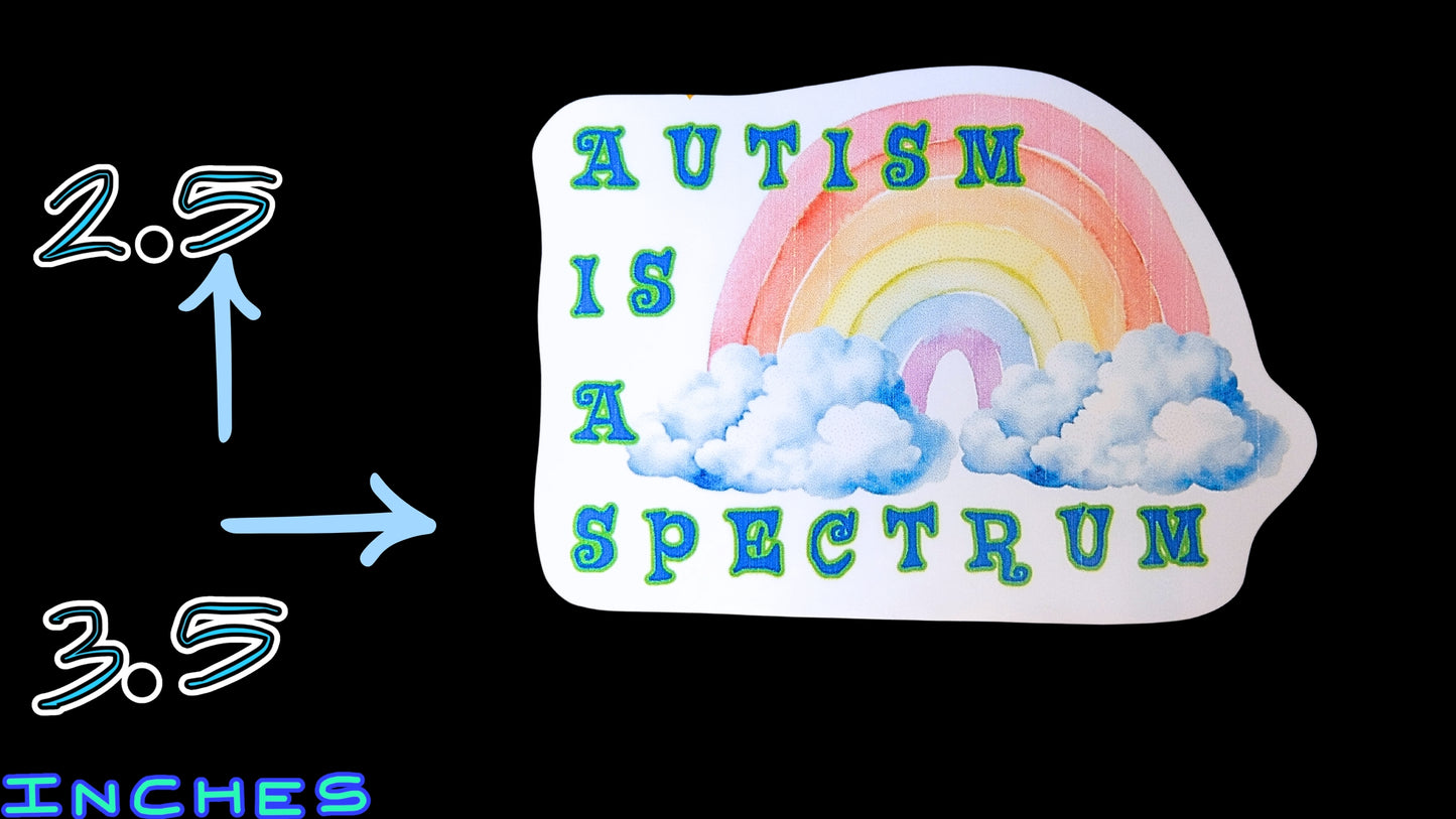 Autism Acceptance Stickers & Keychain