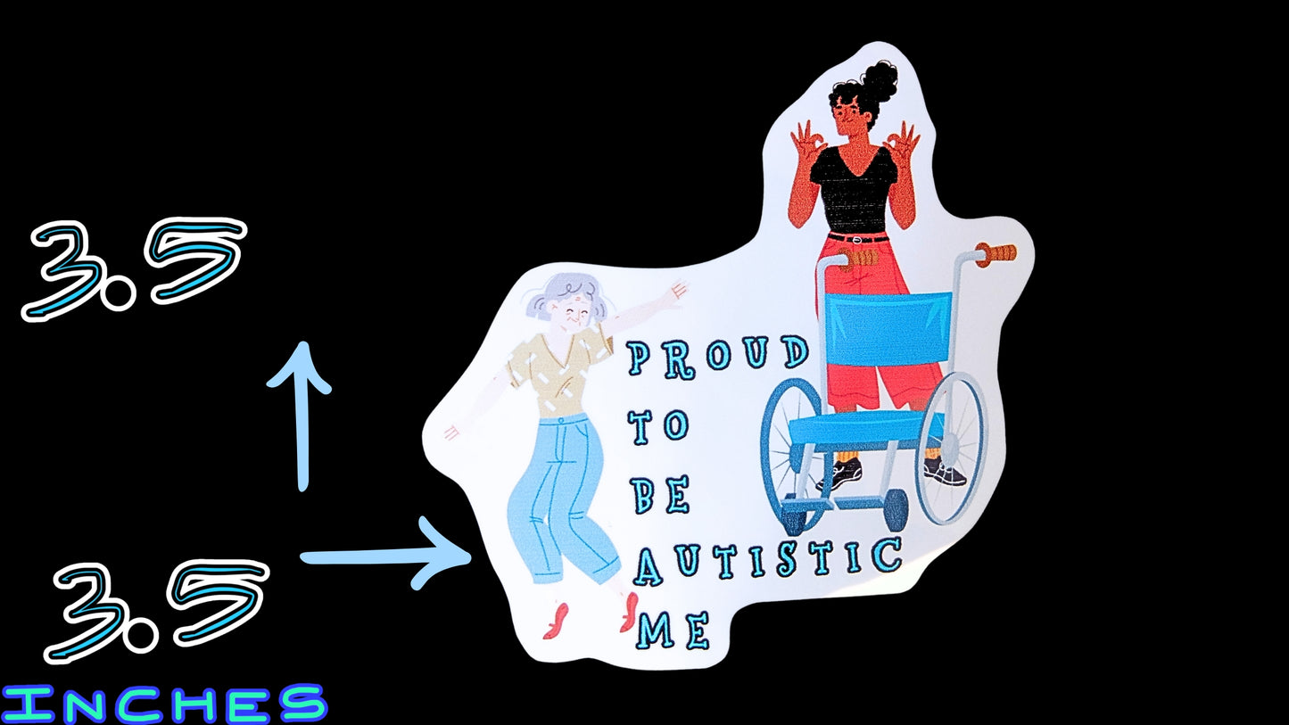 Autism Acceptance Stickers & Keychain